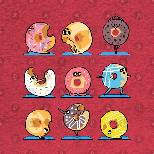 Donut Yoga by huebucket